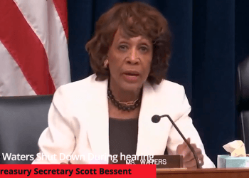 Maxine Waters Shut Down During hearing by Treasury Secretary Scott Bessent